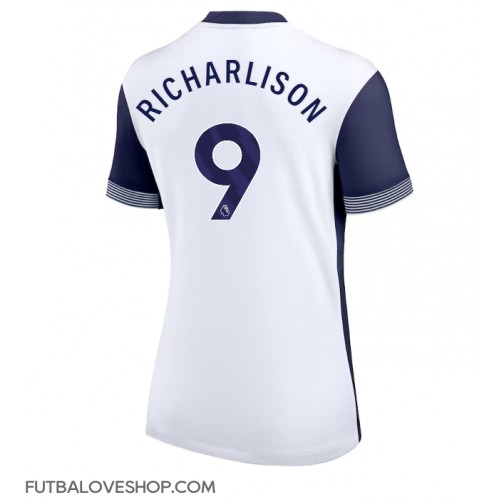 Dres Tottenham Hotspur Richarlison #9 Domáci pre Ženy 2024-25 Krátky Rukáv